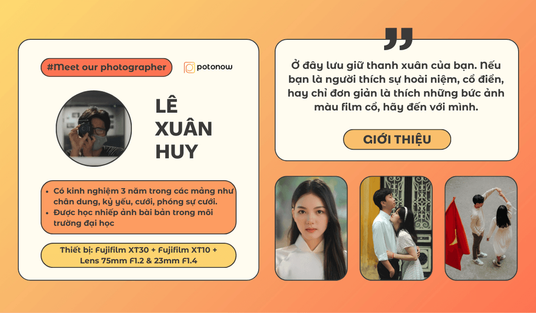 Nhiếp ảnh gia Lê Xuân Huy - “kẻ lưu giữ thanh xuân” bằng những khung hình hoài niệm 